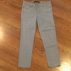 Paige Brand Grey Ankle Jeans OBO